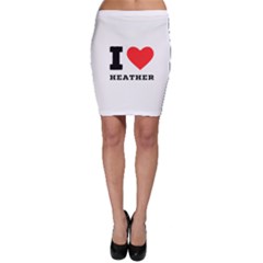 I Love Heather Bodycon Skirt by ilovewhateva