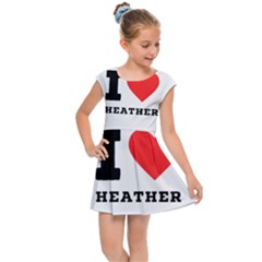 I Love Heather Kids  Cap Sleeve Dress by ilovewhateva