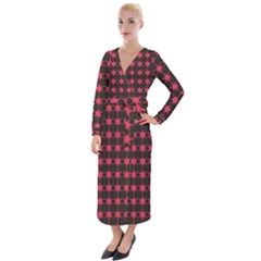 Pattern 143 Velvet Maxi Wrap Dress by GardenOfOphir