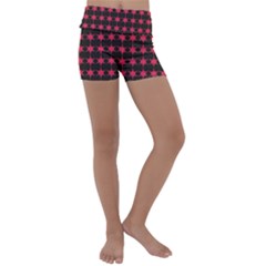 Pattern 143 Kids  Lightweight Velour Yoga Shorts by GardenOfOphir