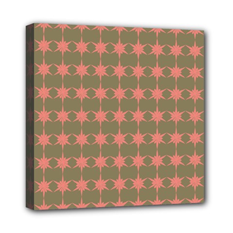 Pattern 146 Mini Canvas 8  X 8  (stretched) by GardenOfOphir