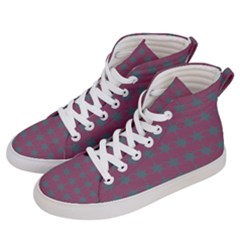 Pattern 148 Women s Hi-top Skate Sneakers by GardenOfOphir