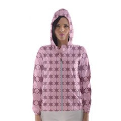 Pattern 149 Women s Hooded Windbreaker by GardenOfOphir