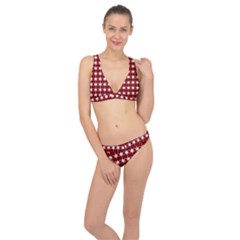 Pattern 152 Classic Banded Bikini Set  by GardenOfOphir