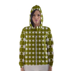 Pattern 153 Women s Hooded Windbreaker by GardenOfOphir
