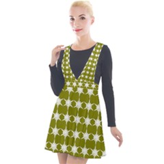 Pattern 153 Plunge Pinafore Velour Dress by GardenOfOphir