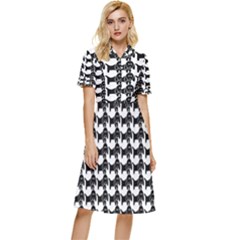 Pattern 156 Button Top Knee Length Dress by GardenOfOphir