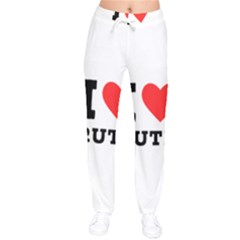 I Love Ruth Women Velvet Drawstring Pants by ilovewhateva