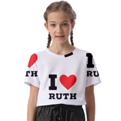 I Love Ruth Kids  Basic Tee by ilovewhateva