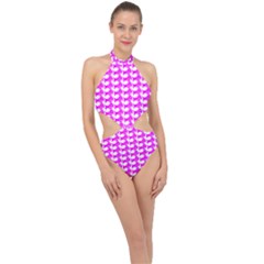 Pattern 159 Halter Side Cut Swimsuit by GardenOfOphir