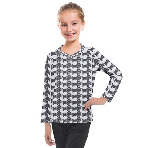 Pattern 160 Kids  Long Mesh Tee by GardenOfOphir