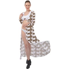 Pattern 161 Maxi Chiffon Beach Wrap by GardenOfOphir