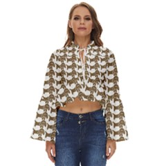 Pattern 161 Boho Long Bell Sleeve Top