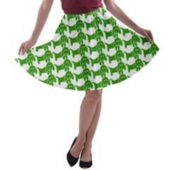 Pattern 163 A-line Skater Skirt by GardenOfOphir