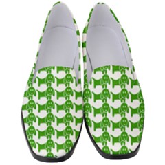 Pattern 163 Women s Classic Loafer Heels by GardenOfOphir
