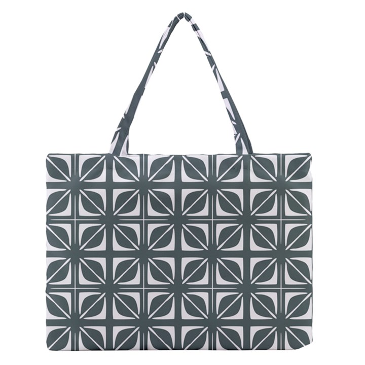 Pattern 167 Zipper Medium Tote Bag