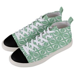 Pattern 168 Men s Mid-top Canvas Sneakers by GardenOfOphir