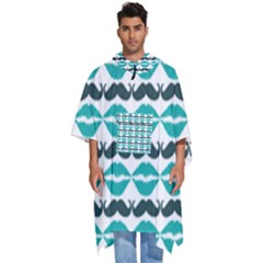 Pattern 171 Men s Hooded Rain Ponchos by GardenOfOphir