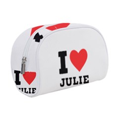 I Love Julie Make Up Case (small) by ilovewhateva