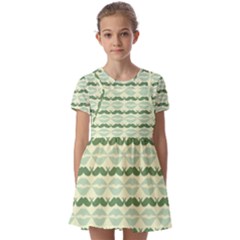 Pattern 173 Kids  Short Sleeve Pinafore Style Dress by GardenOfOphir