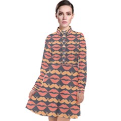 Pattern 175 Long Sleeve Chiffon Shirt Dress by GardenOfOphir