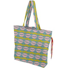 Pattern 176 Drawstring Tote Bag by GardenOfOphir