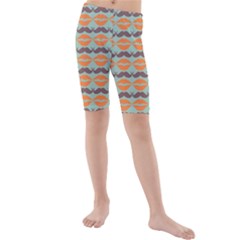 Pattern 178 Kids  Mid Length Swim Shorts