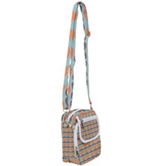 Pattern 178 Shoulder Strap Belt Bag by GardenOfOphir