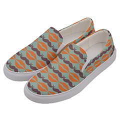 Pattern 178 Men s Canvas Slip Ons by GardenOfOphir