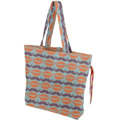Pattern 178 Drawstring Tote Bag by GardenOfOphir