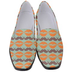 Pattern 178 Women s Classic Loafer Heels by GardenOfOphir