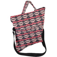 Pattern 180 Fold Over Handle Tote Bag by GardenOfOphir