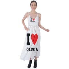 I Love Olivia Tie Back Maxi Dress by ilovewhateva