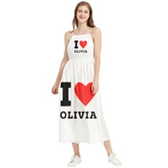 I Love Olivia Boho Sleeveless Summer Dress by ilovewhateva