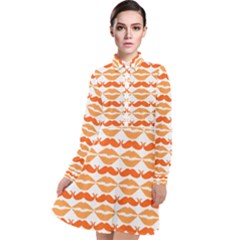 Pattern 181 Long Sleeve Chiffon Shirt Dress by GardenOfOphir