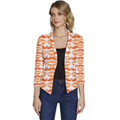 Pattern 181 Women s Casual 3/4 Sleeve Spring Jacket by GardenOfOphir