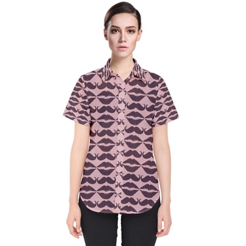 Pattern 182 Women s Short Sleeve Shirt by GardenOfOphir