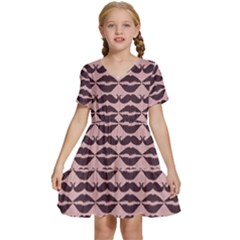 Pattern 182 Kids  Short Sleeve Tiered Mini Dress by GardenOfOphir