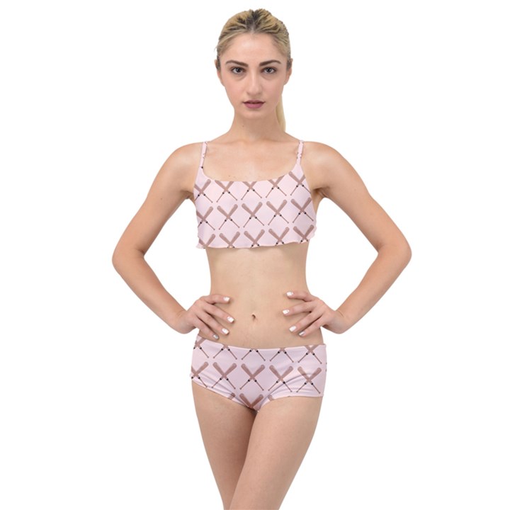 Pattern 185 Layered Top Bikini Set