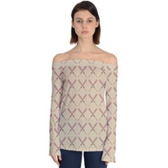 Pattern 188 Off Shoulder Long Sleeve Top by GardenOfOphir