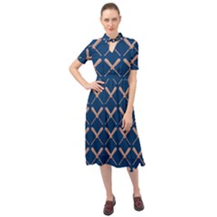 Pattern 187 Keyhole Neckline Chiffon Dress by GardenOfOphir