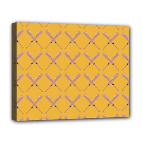 Pattern 189 Deluxe Canvas 20  X 16  (stretched) by GardenOfOphir