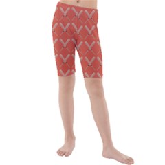 Pattern 190 Kids  Mid Length Swim Shorts by GardenOfOphir