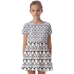 Pattern 193 Kids  Short Sleeve Pinafore Style Dress by GardenOfOphir