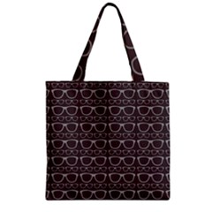 Pattern 194 Zipper Grocery Tote Bag by GardenOfOphir