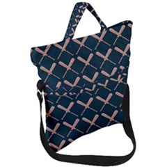 Pattern 192 Fold Over Handle Tote Bag by GardenOfOphir