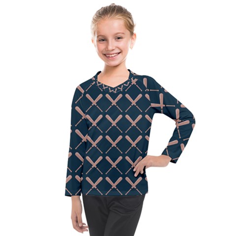 Pattern 192 Kids  Long Mesh Tee by GardenOfOphir