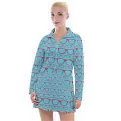 Pattern 195 Women s Long Sleeve Casual Dress by GardenOfOphir