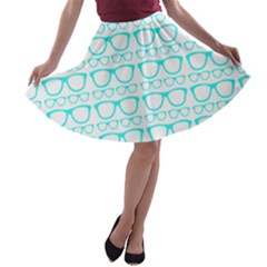 Pattern 198 A-line Skater Skirt by GardenOfOphir