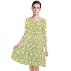 Pattern 199 Quarter Sleeve Waist Band Dress by GardenOfOphir